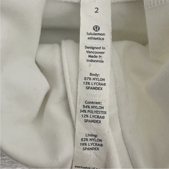 Lululemon In Stride Wee Are From Space Jacket White - Picture 4 of 9